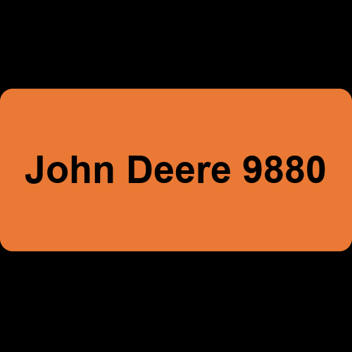 John Deere 9880